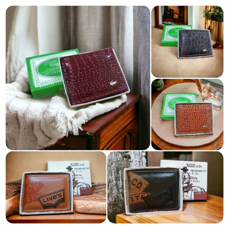 (FREE BOX)DOMPET PRIA MURAH-DOMPET -DOMPET LOKAL