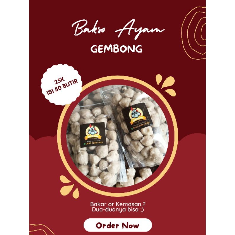 

Bakso Gembong Kecil