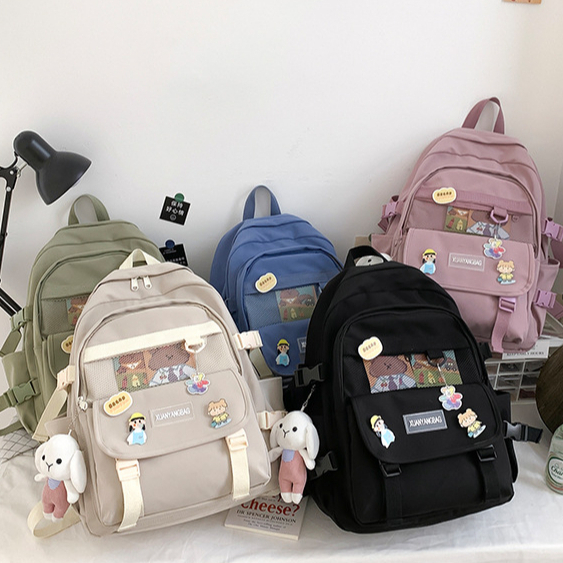 MARDIBAG IMPORT - ZCJ4048 Ransel Sekolah Wanita Import JT18280 BQ3441 LT2097 EL4255 GT1976 CR7852