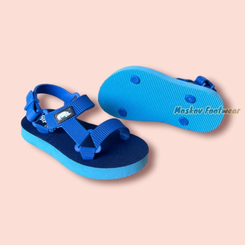 Munims Kids Sandal Anak Bayi Laki Perempuan Nyaman Dan Lembut Sendal Bayi Karet Rubber Strap Slop