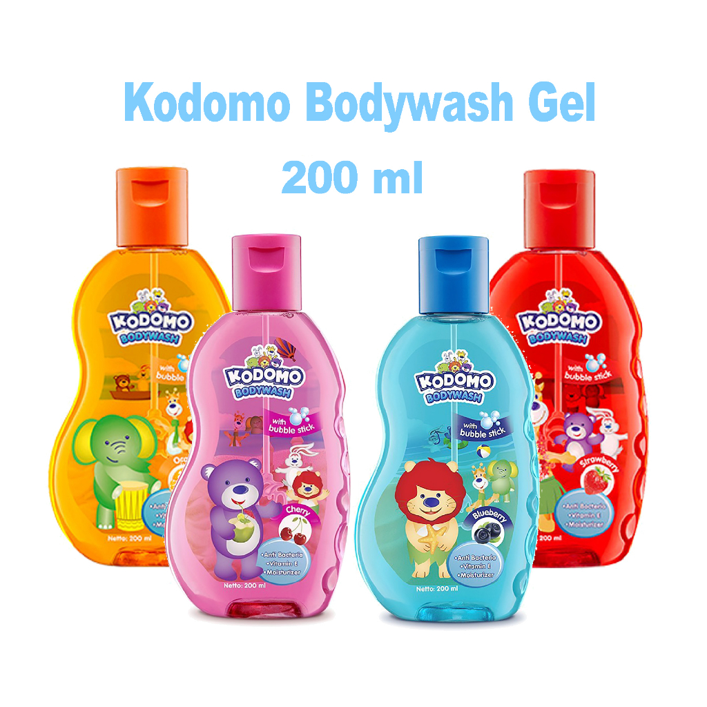 Kodomo Foaming Bodywash Shower Gel Top To toe  - Sabun Mandi AnakBayi