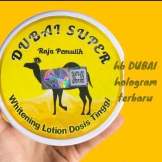 Dubai Super Whitening Lotion Dosis Tinggi