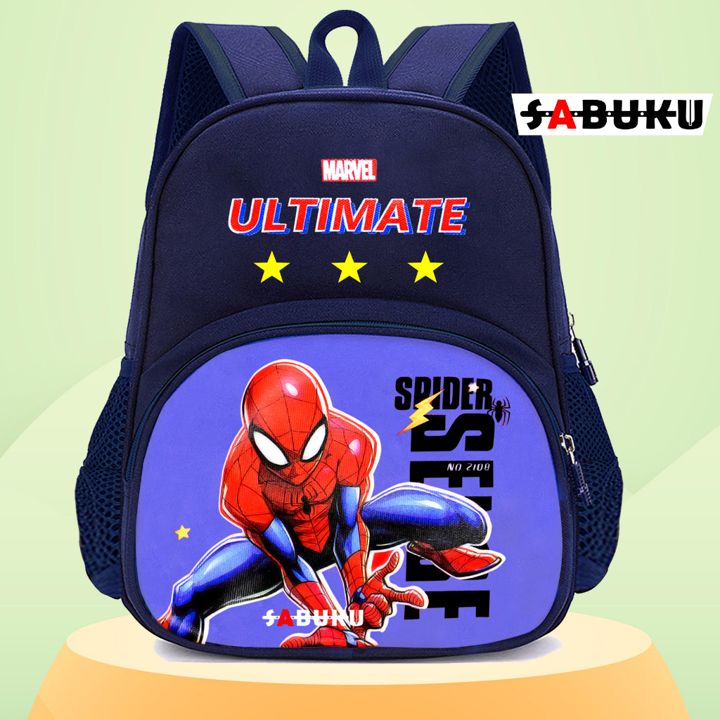 [S&amp;K]Tas Ransel Anak Paud/TK Backpack Karakter Marvel Tas Punggung Anak Lucu - SK1012