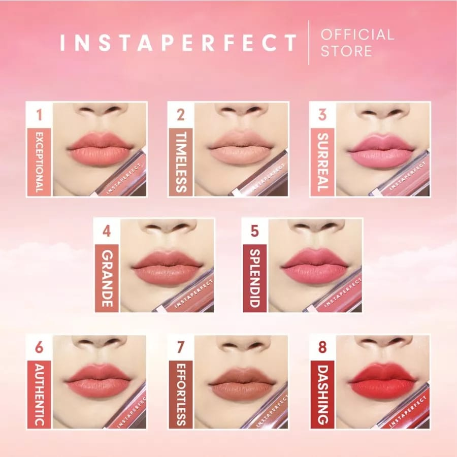 Wardah Instaperfect Mattesetter Lip Matte Paint 5.5g | Lip Cream