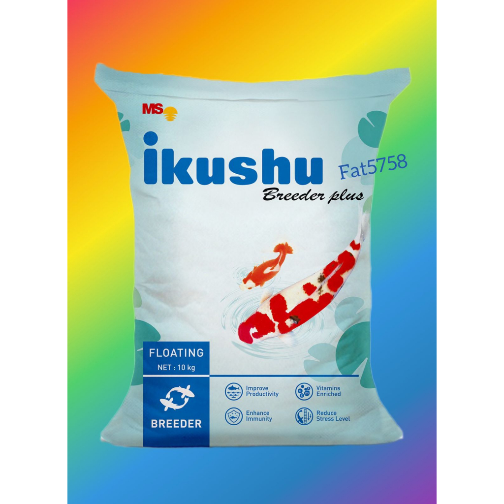 IKUSHU PAKAN KOI KEMASAN 1 kg