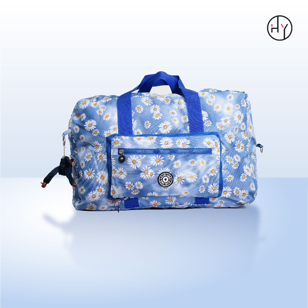 HYBRAND 498 - Tas Pakaian KAPLING Motif Impor Bisa Lipat Travel Bag Pulang Kampung