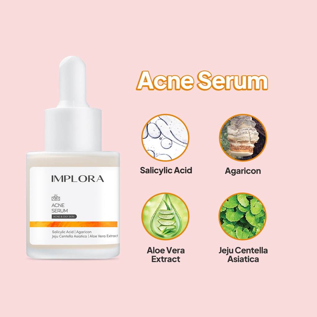 Serum Wajah Implora 20ml Acne Serum