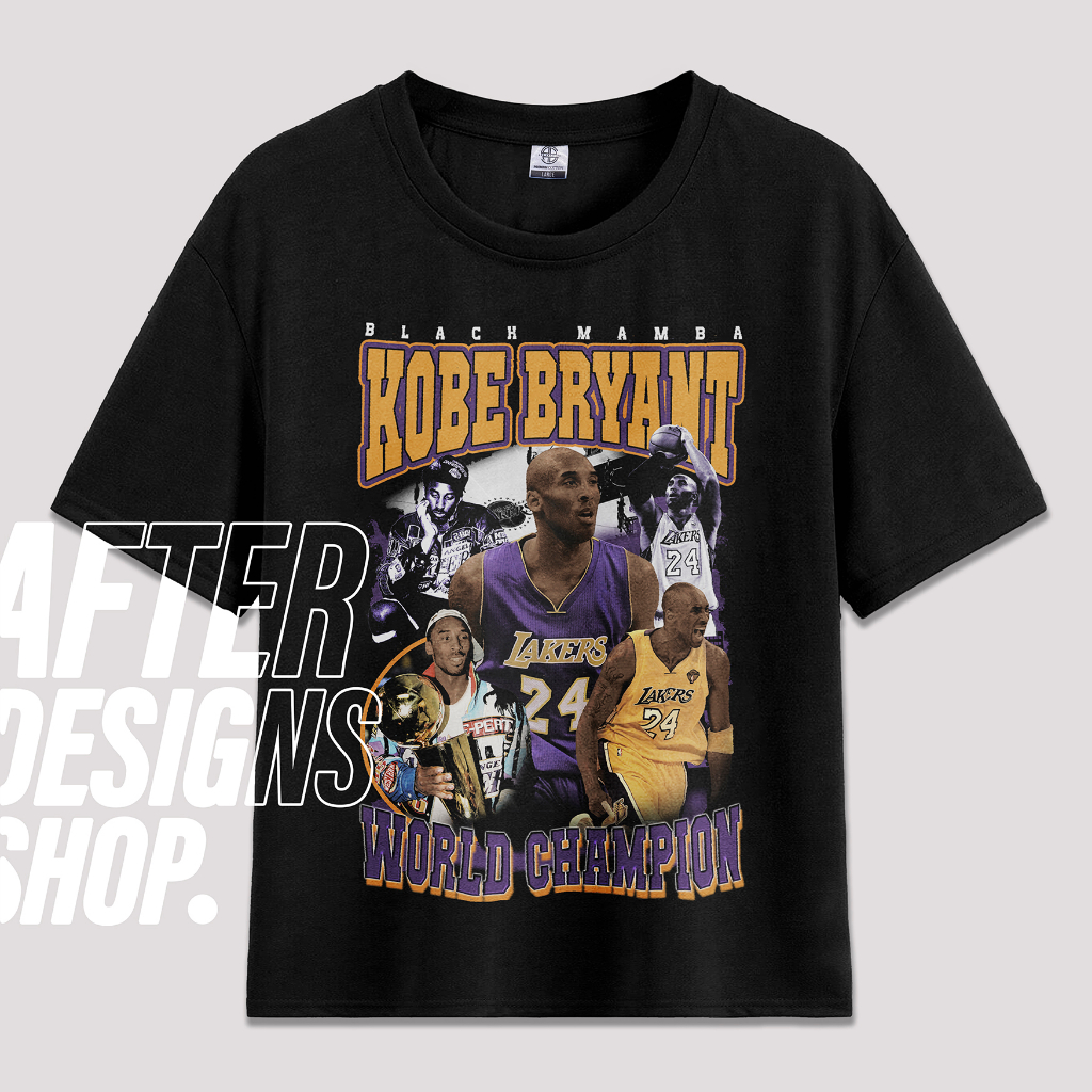 Kaos KOBE BRYANT l Kobe Bryant Bootleg Vintage Tshirt l Kaos Bootleg l Kaos Vintage