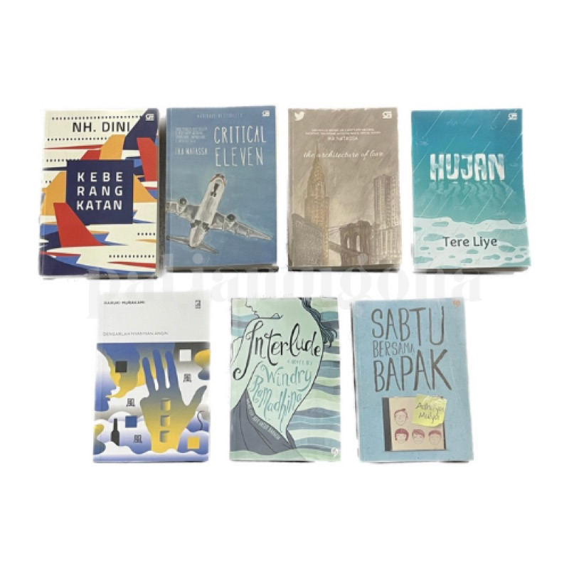 Preloved Buku/Novel Romance/Romansa/Keluarga Haruki Murakami Ika Natassa T3re Liy3