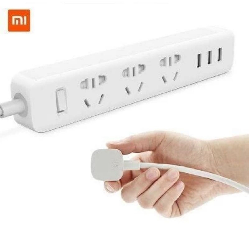 MI POWER STRIP ADAPTOR 3 LUBANG 3 USB