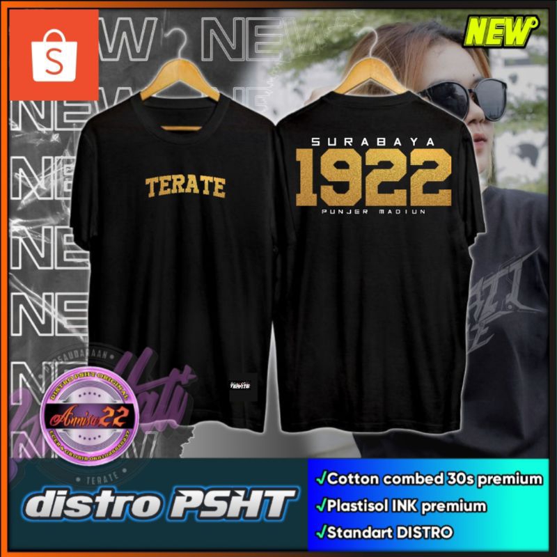 KAOS PSHT 24S SURABAYA 1922 PUNJER MADIUN (KODE A1)