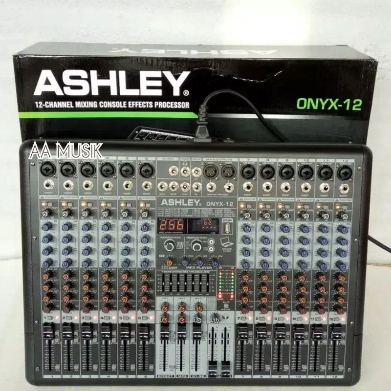 MIXER ASHLEY ONYX 12 AUDIO INTERFACE ORIGINAL ONYX12