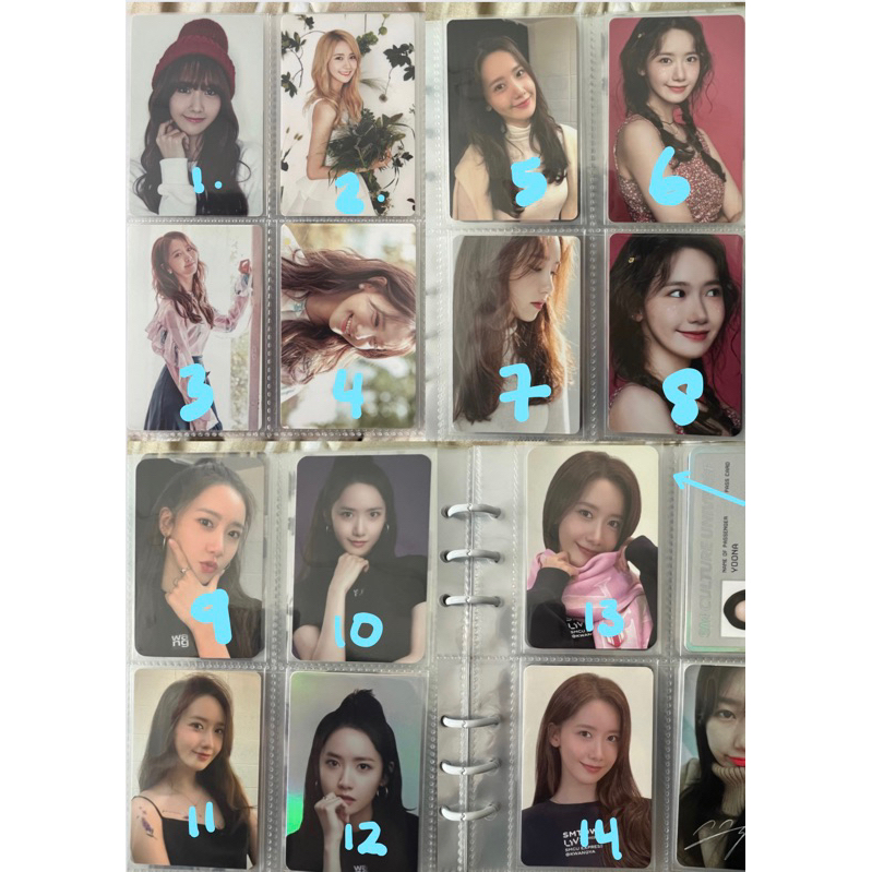 SNSD GIRLS GENERATION YOONA PC PHOTOCARD OFFICIAL