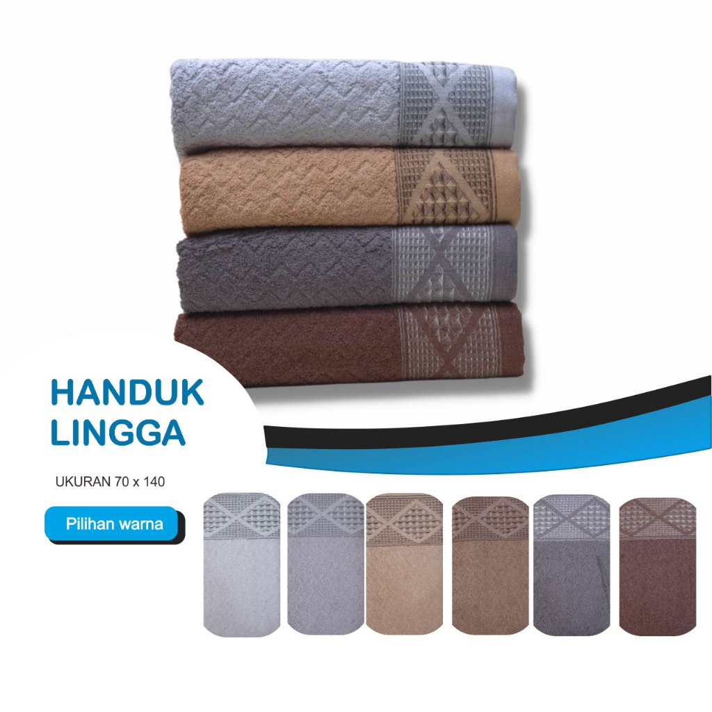 Handuk Mandi Dewasa Cotton Ukuran 70x140cm - Sandy Collection