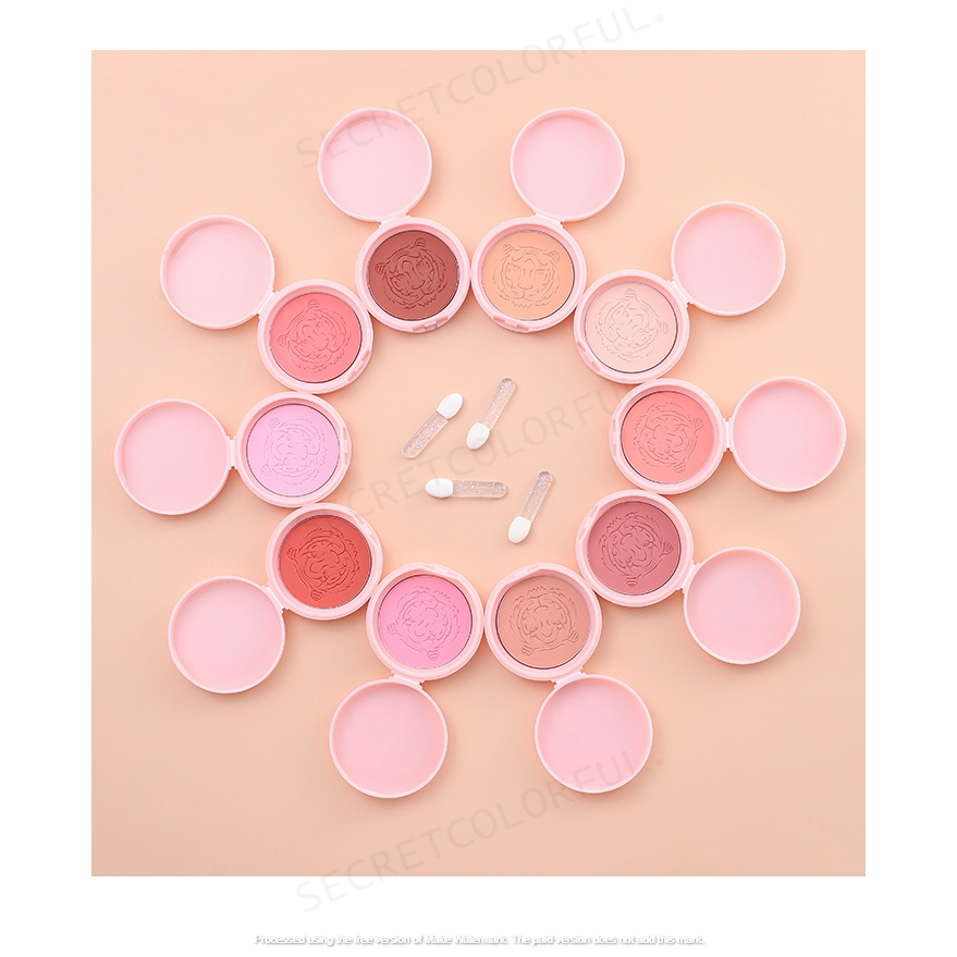 LAMEILA Blush On Palette / Perona Pipi Tahan Lama 10 Warna