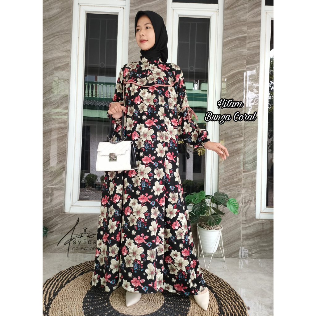 Gamis Crinkle Motif / Gamis Crinkle Dobby / Gamis Crinkle Premium