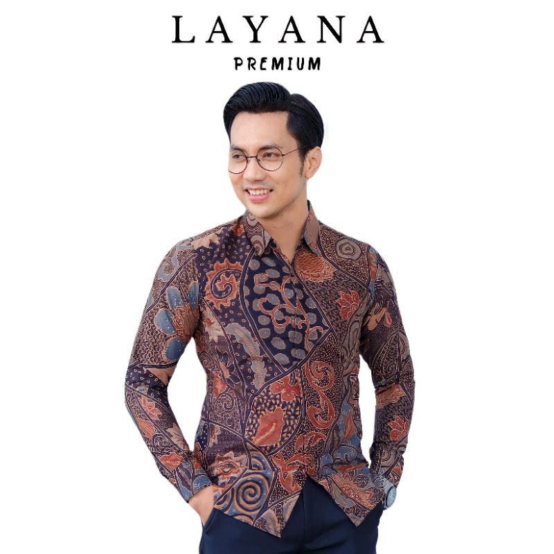 Batik Ganjar Pranowo Premium High Quality Slimfit Puring Erro