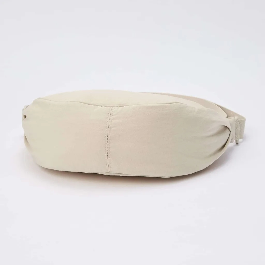 Tas Bahu Mini Round Wanita / Pria Sling Bag Selempang Waist Bag Model ala Uniqlo - Tas Bahu - Tas Pinggang - Tas Selempang