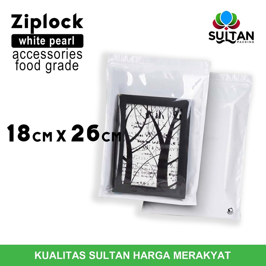 

PLASTIK KLIP ZIPLOCK BAG 18x26cm KEMASA AKSESORIES DELKOCHOICE TERMURAH SATUAN