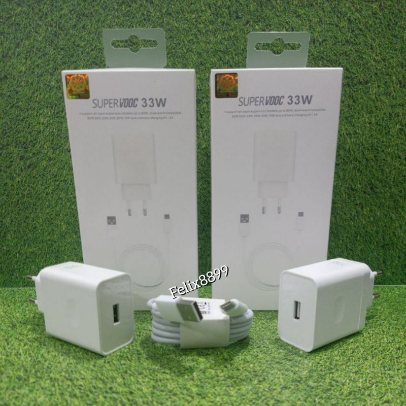 Oppo Charger 33W Original Super Vooc USB Type C