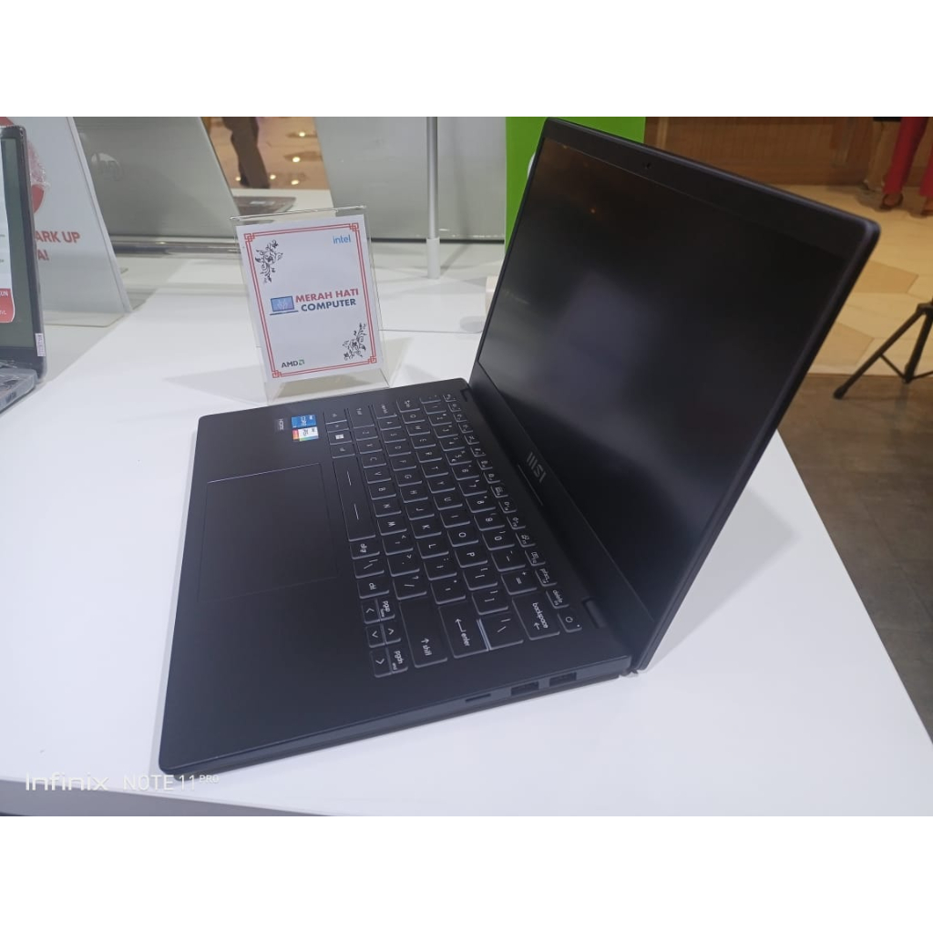 Laptop Slim MSI Modern 14 C11M Intel i3 1115G4 RAM 8GB SSD 512GB FHD IPS WIN 11 Original Terlaris