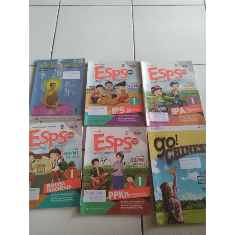 buku paket kelas 1 sd