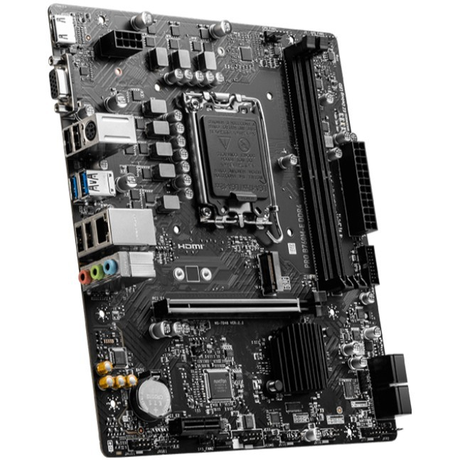 MSI PRO B760M-E DDR4 INTEL B760 LGA1700 MOTHERBOARD