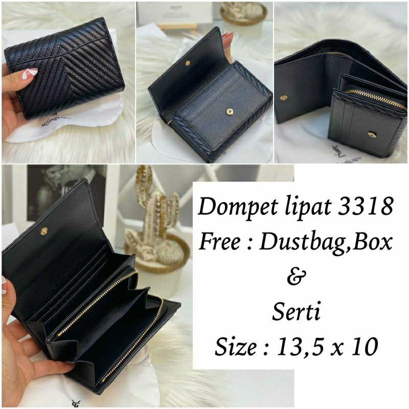 Dompet Lipat Mini import kode 3318