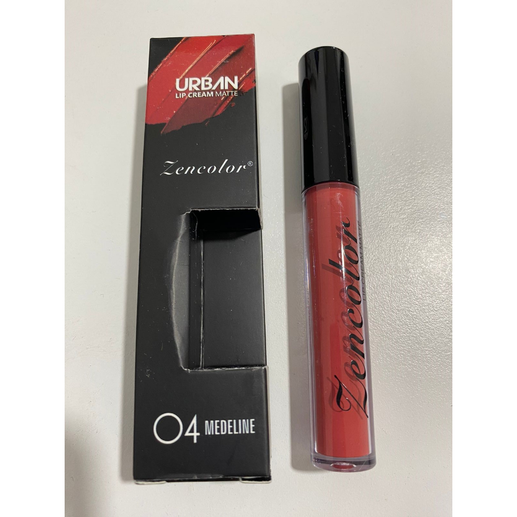 ZENCOLOR URBAN MATTE LIPCREAM LIPSTICK-04 MEDELINE