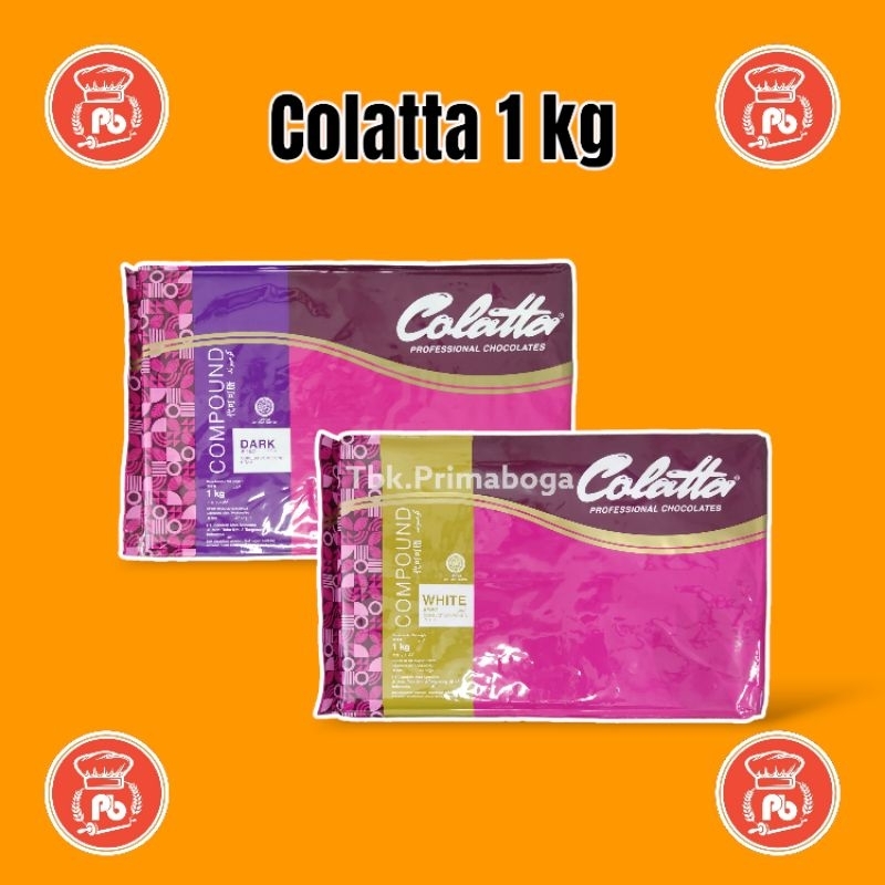 

Colatta Dark 1kg / Colatta White 1kg / Coklat Colatta, murah berkualitas cocok untuk capuran kue dan minuman