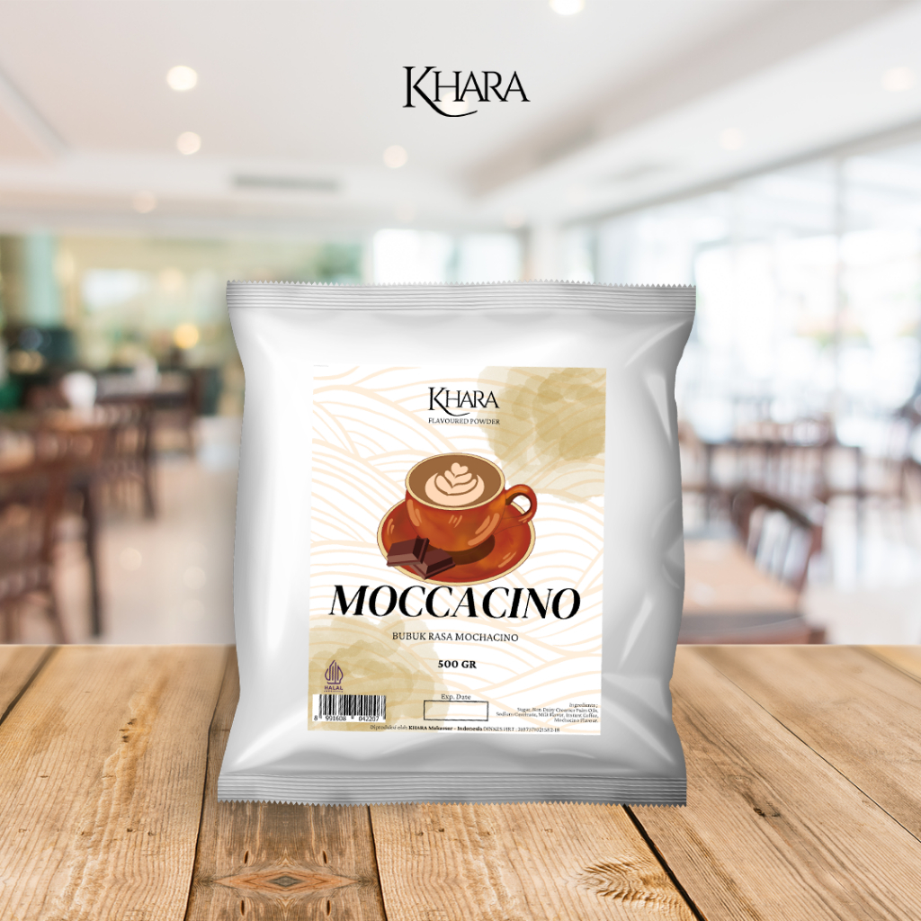 

Bubuk Minuman Rasa Moccacino 500gr - Khara Moccacino Flavoured Powder