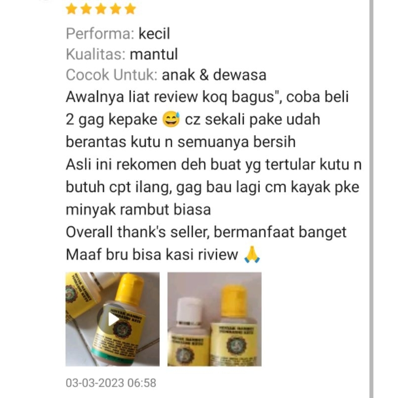 OBAT KUTU AMPUH 40ML