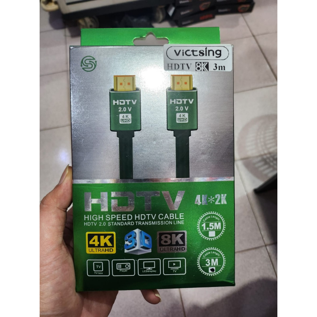 KABEL HDMI 3 METER 4K 8K / KABEL HDMI 3M HDTV 4K 8K