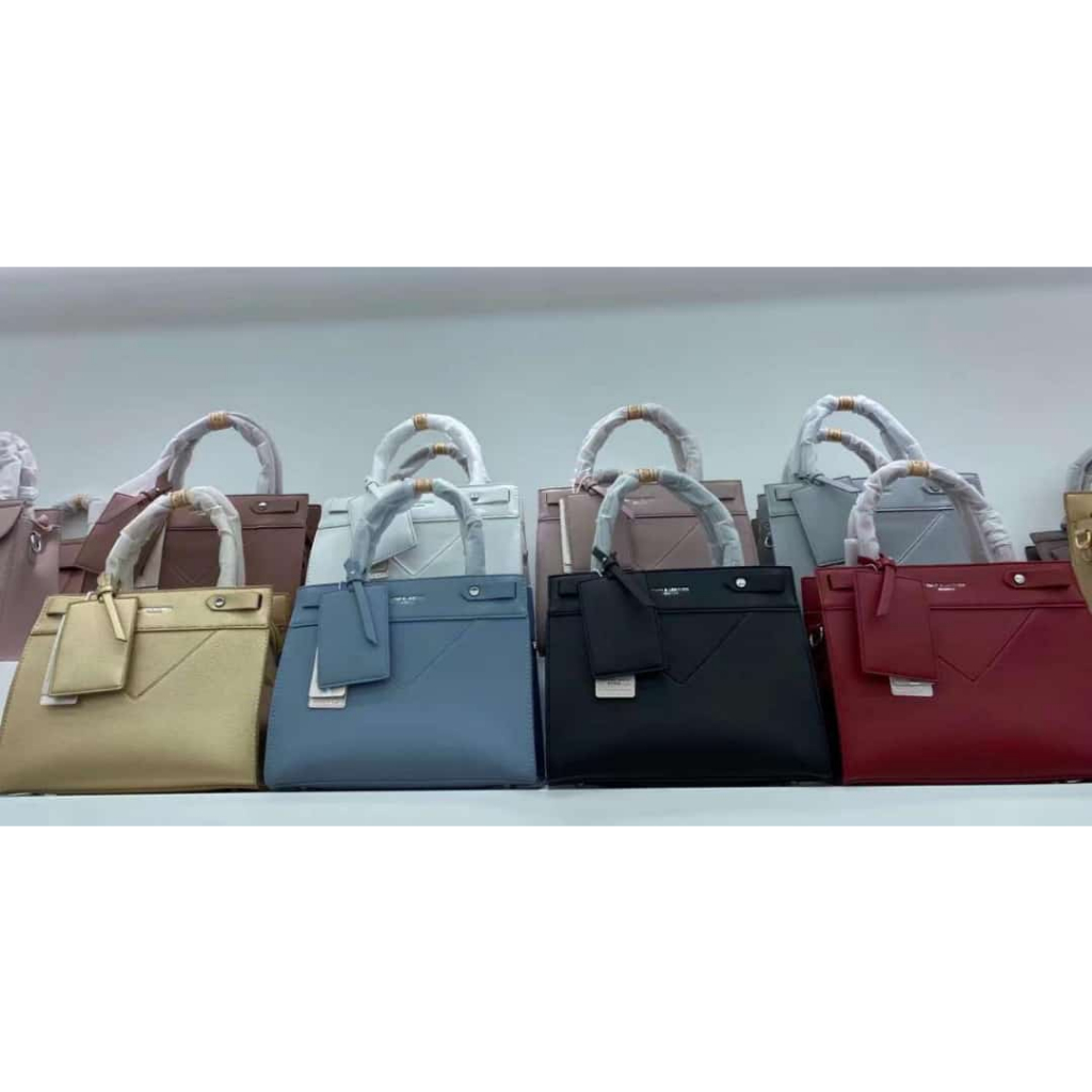 (PINK_IMP) New Import Tas Kerja Wanita . Ready 6 Model . Bahan Kulit Sintetis . Premium