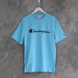 Endarfootwear - Champion Tee Script Navy Blue Logo