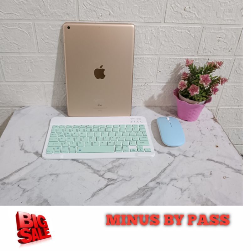 BIG SALE IPAD 5/128GB | WI-FI ONLY | MINUS BY PASS | BONUS KEYBOARD WIRELESS SEKEN ORI