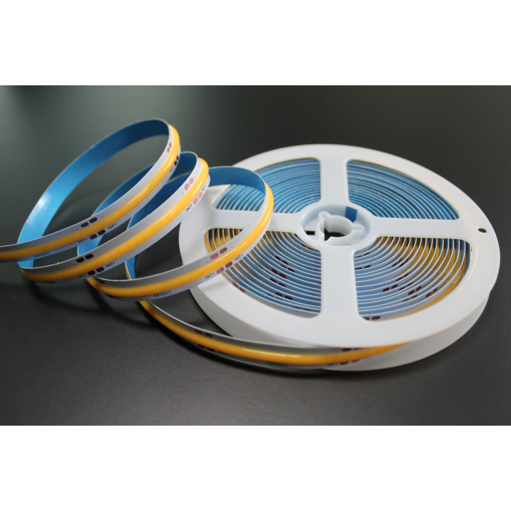 LAMPU LED STRIP COB 288L 12V IP33 PANJANG 5 METER ROLL