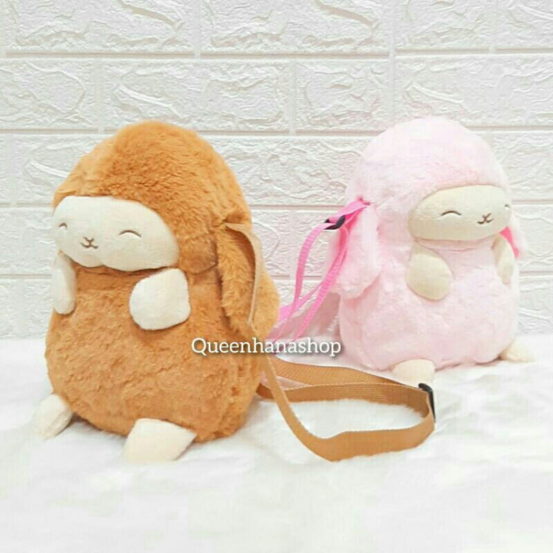 New Tas Selempang Boneka Full Body Domba Lamb Tas Boneka