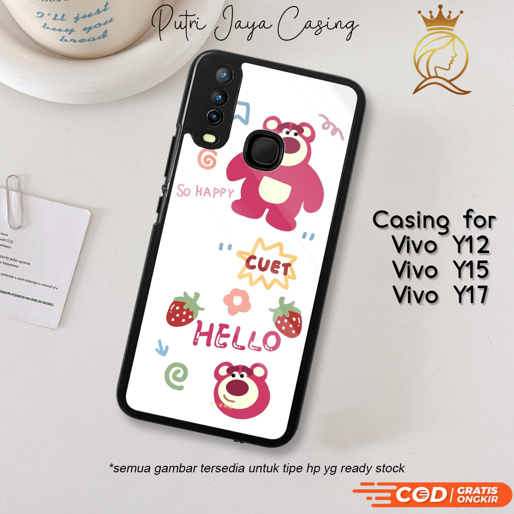 Case Hp Vivo Y12 Y15 Y17 Casing Vivo Y12 Y15 Y17 Motif BEARKEREN Casing Terbaru Case Karakter Lucu C