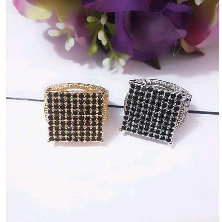 Cincin Xuping Premium Size Besar Permata hitam 199