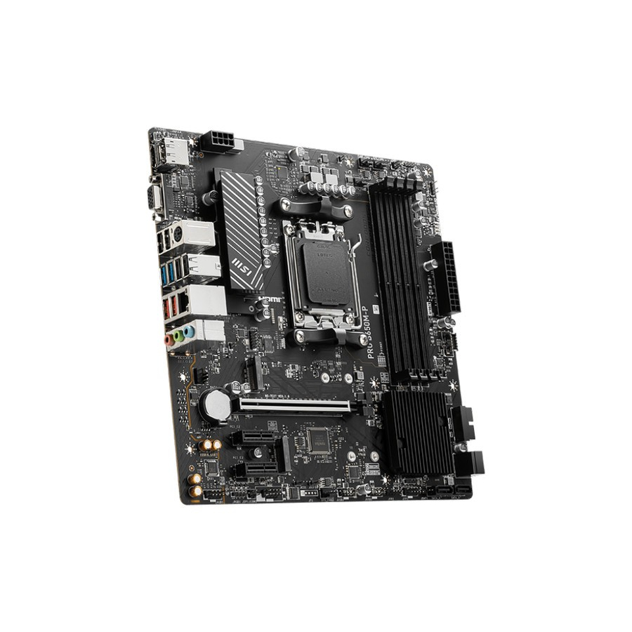 MSI PRO B650M-P (AM5, AMD B650, DDR5, USB3.2 Type-C, SATA3)