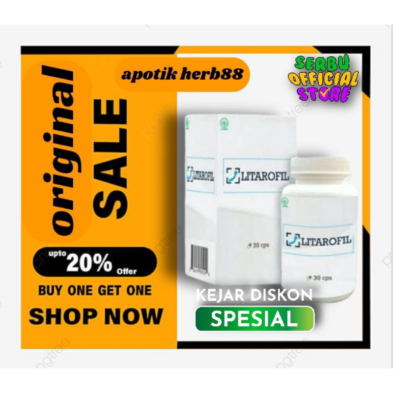 LITAROFIL ORIGINAL PRIA OBAT PEMBESAR PENIS PERMANEN ASLI HERBAL BPOM