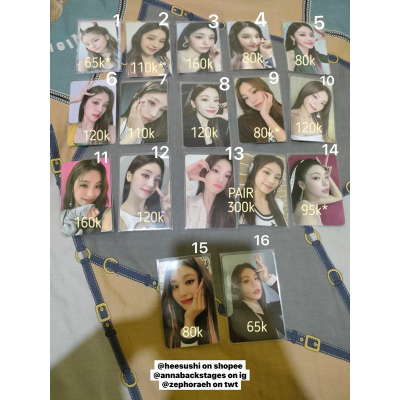WTS PC YEJI ITZY CHECKMATE CHESHIRE ICY