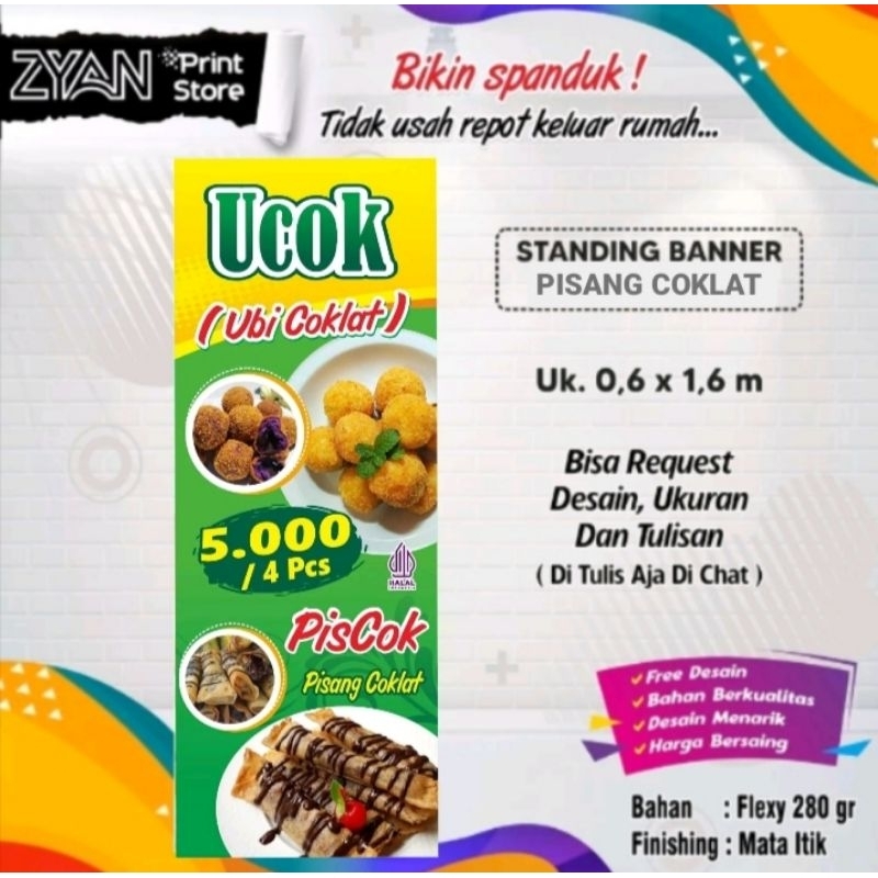 SPANDUK BANNER PISCOK, JASUKE