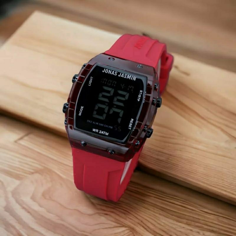 PROMO TERBARU! Jam Tangan Jonas Jasmin 2244 Original Pria Wanita Digital Time Garansi