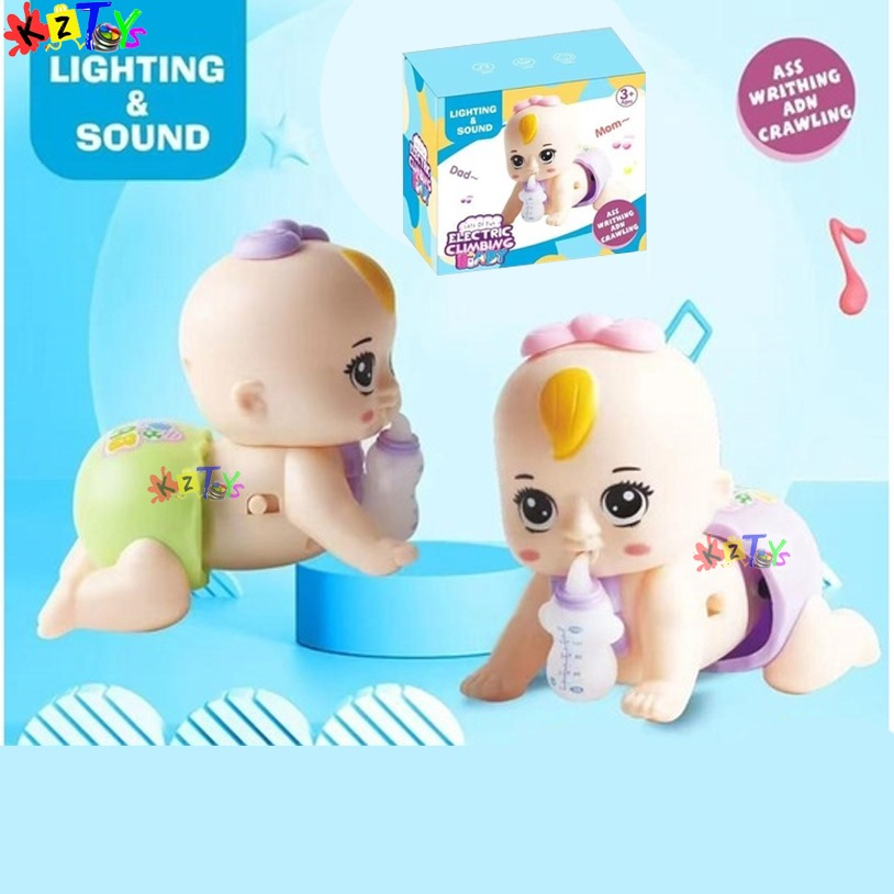 MAINAN BABY CRAWLING MAINAN BAYI MERANGKAK PROJECTION MUSIC DAN PROYEKTOR