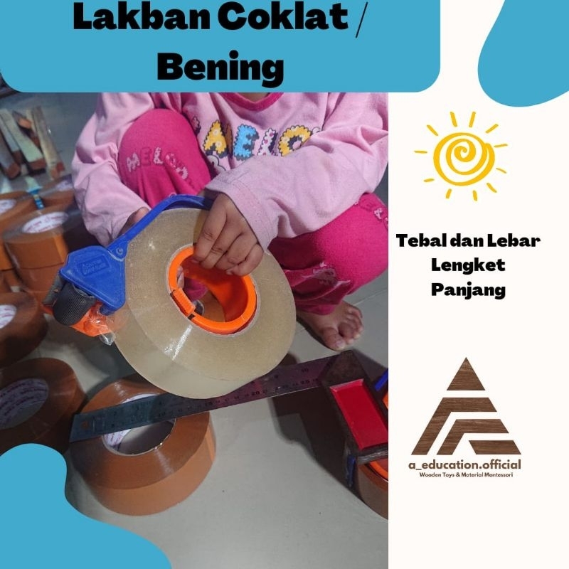 Lakban 2 inch x 500 Yard / Lakban 45mm 500Yard 300m lakban