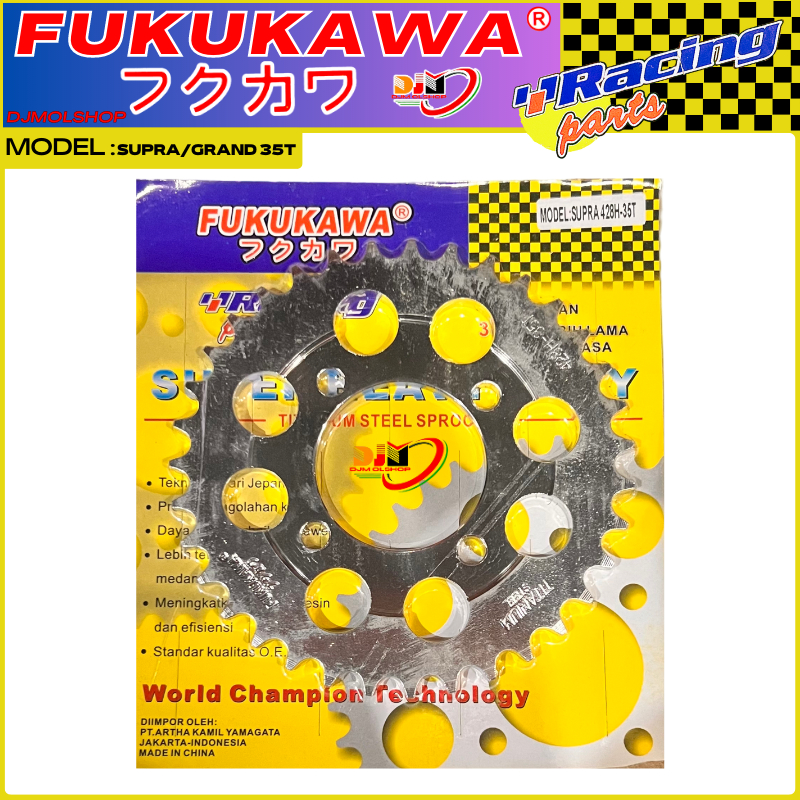 Gear Set Gir Paket Racing Astrea Prima Grand Supra Legenda Model SSS Merk Fukukawa Racing