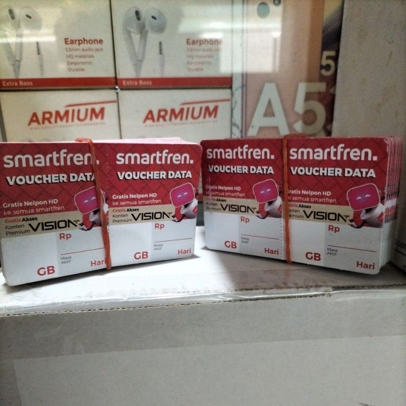 voucher Smartfren 2in1 Bahan inject