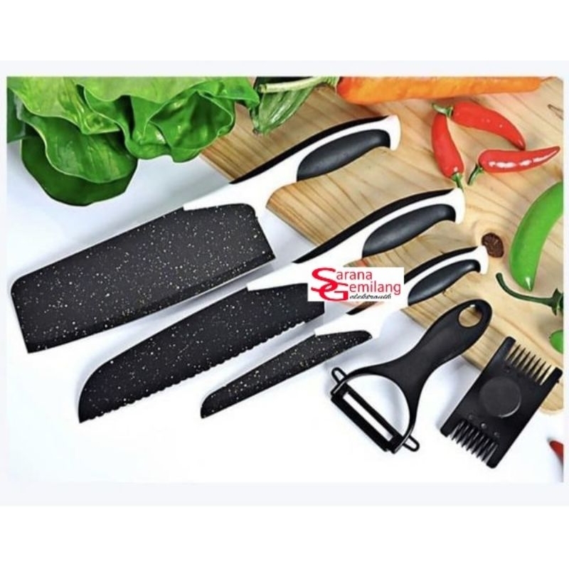 PISAU SET GSF515 / PISAU DAPUR SATU SET GSF 515